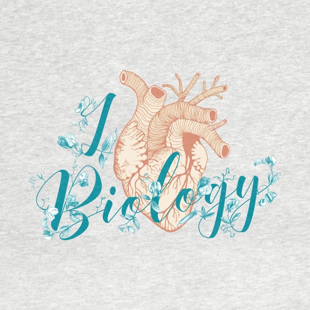 I love Biology by ruta13art